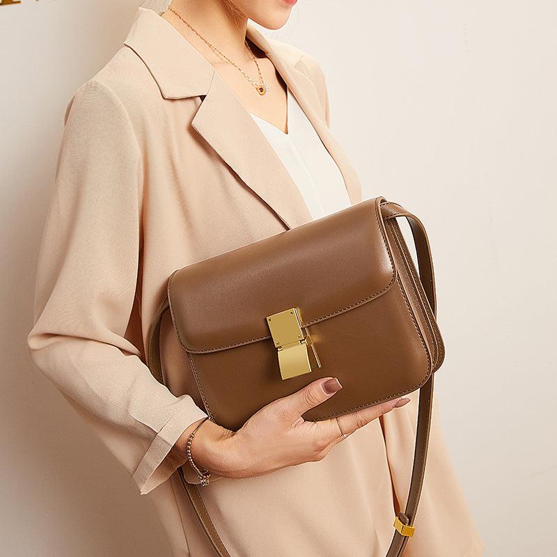 Retro Leather Shoulder Messenger Bag - Aspire Shop