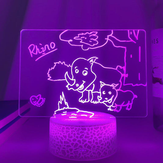 Rewritable Night Light With Display Panel - Aspire Shop