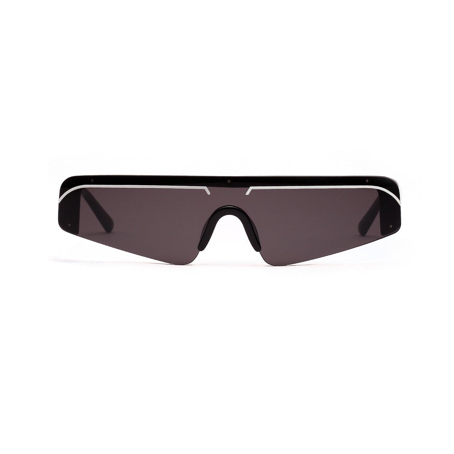 Rimless women's sunglasses with powder film - Aspire Shop