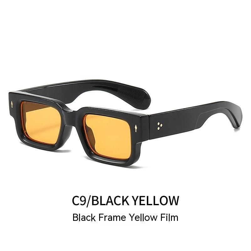 Rivets Thick Frame PC Sunglasses - Aspire Shop