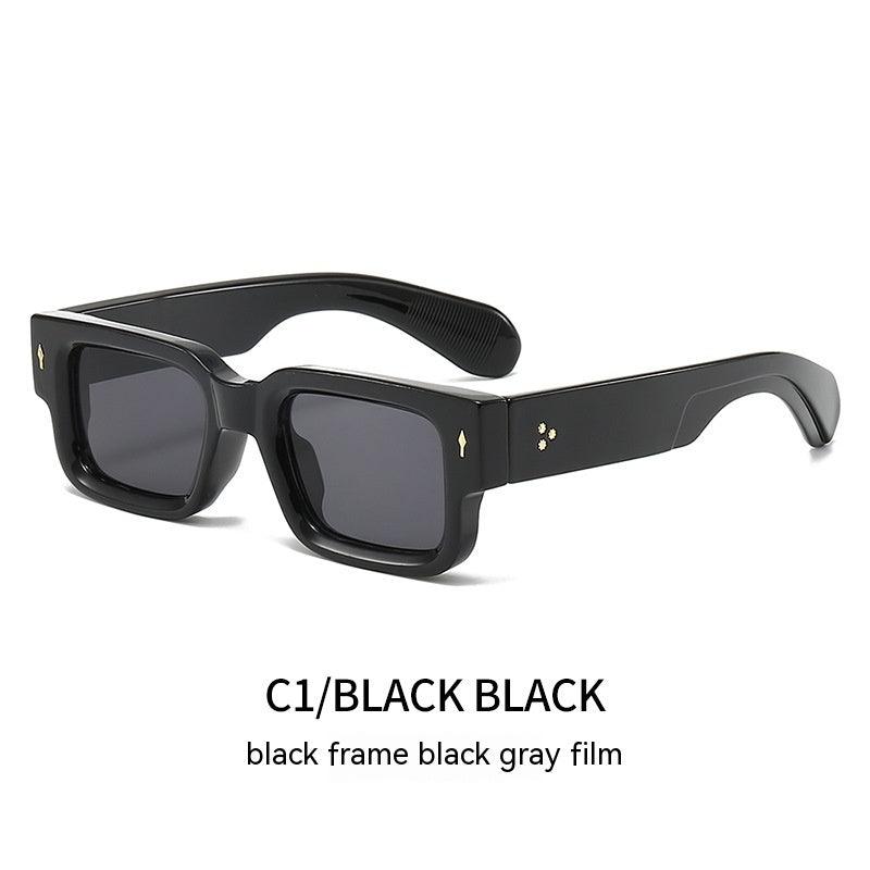 Rivets Thick Frame PC Sunglasses - Aspire Shop