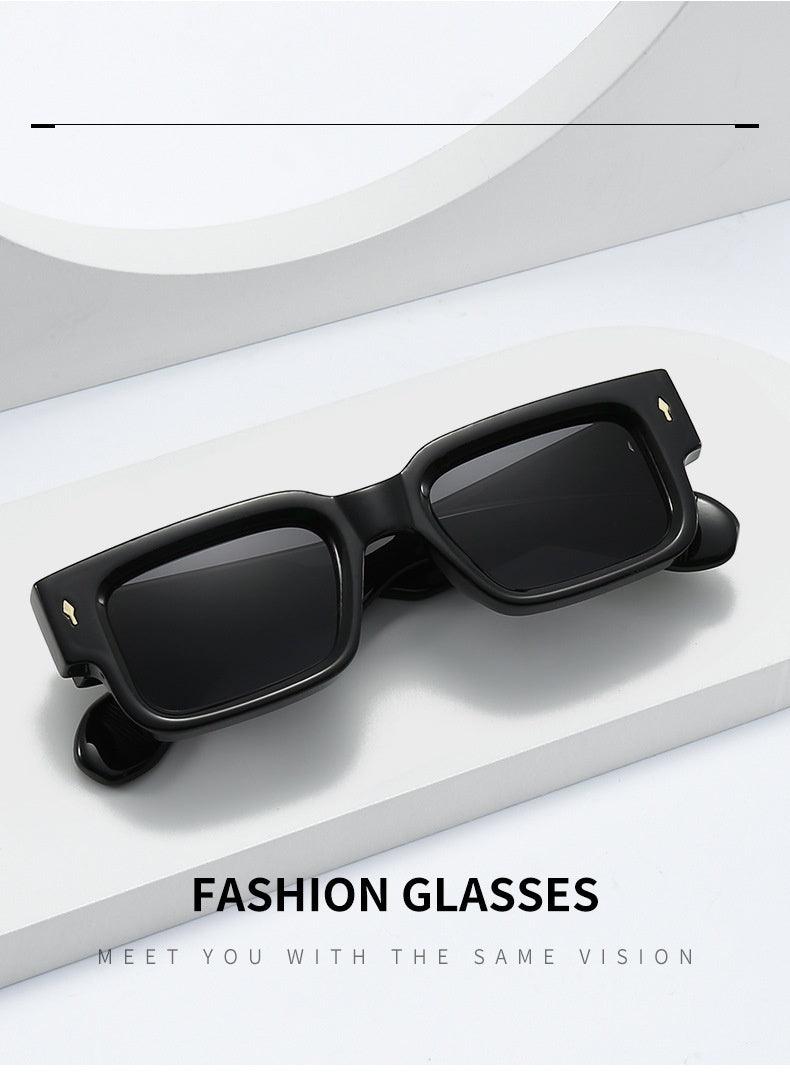 Rivets Thick Frame PC Sunglasses - Aspire Shop