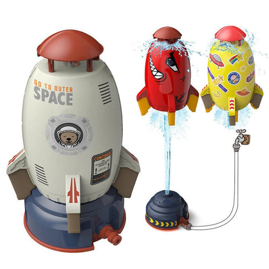 Rocket Launcher Toys Outdoor Rocket Water Pressure Lift Sprinkler - Aspire Shop