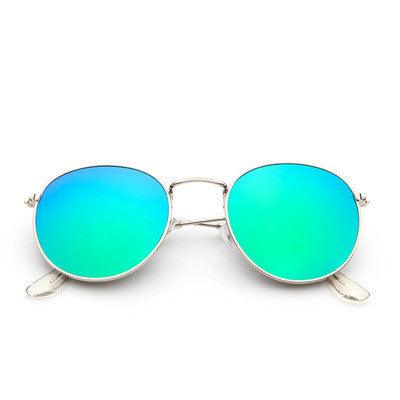 Round frame vintage sunglasses - Aspire Shop