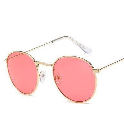 Round frame vintage sunglasses - Aspire Shop