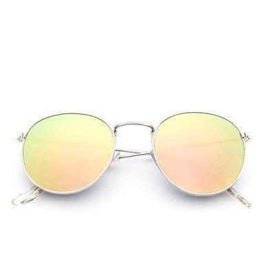 Round frame vintage sunglasses - Aspire Shop