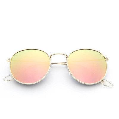 Round frame vintage sunglasses - Aspire Shop