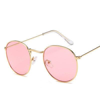 Round frame vintage sunglasses - Aspire Shop