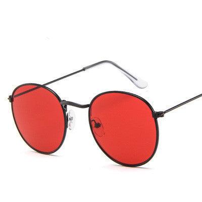 Round frame vintage sunglasses - Aspire Shop