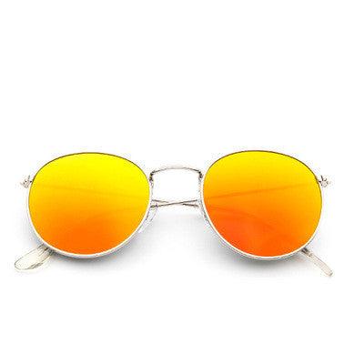 Round frame vintage sunglasses - Aspire Shop