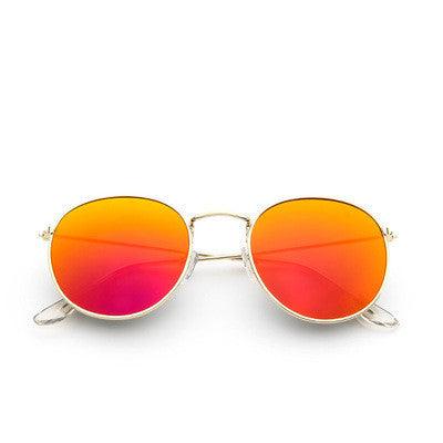 Round frame vintage sunglasses - Aspire Shop