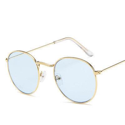 Round frame vintage sunglasses - Aspire Shop