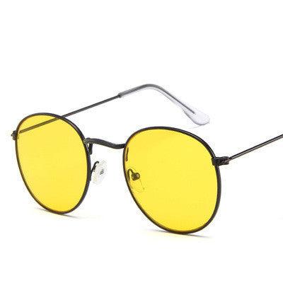 Round frame vintage sunglasses - Aspire Shop