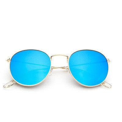 Round frame vintage sunglasses - Aspire Shop