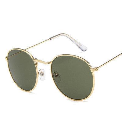 Round frame vintage sunglasses - Aspire Shop