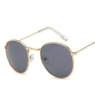 Round frame vintage sunglasses - Aspire Shop