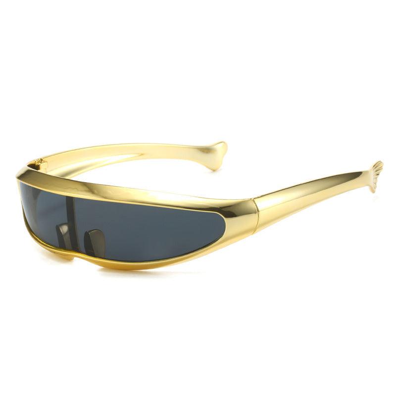 Silver plated Dolphin Men's Outdoor Sports Cycling Sunglasses - Aspire Shop