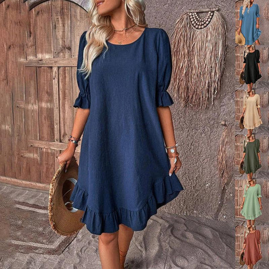 Summer Dress Amie™ | Cotton dress Comfortable ⭐⭐⭐⭐⭐ - Aspire Shop