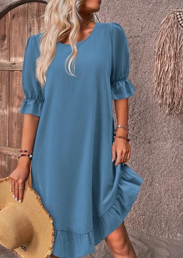 Summer Dress Amie™ | Cotton dress Comfortable ⭐⭐⭐⭐⭐ - Aspire Shop