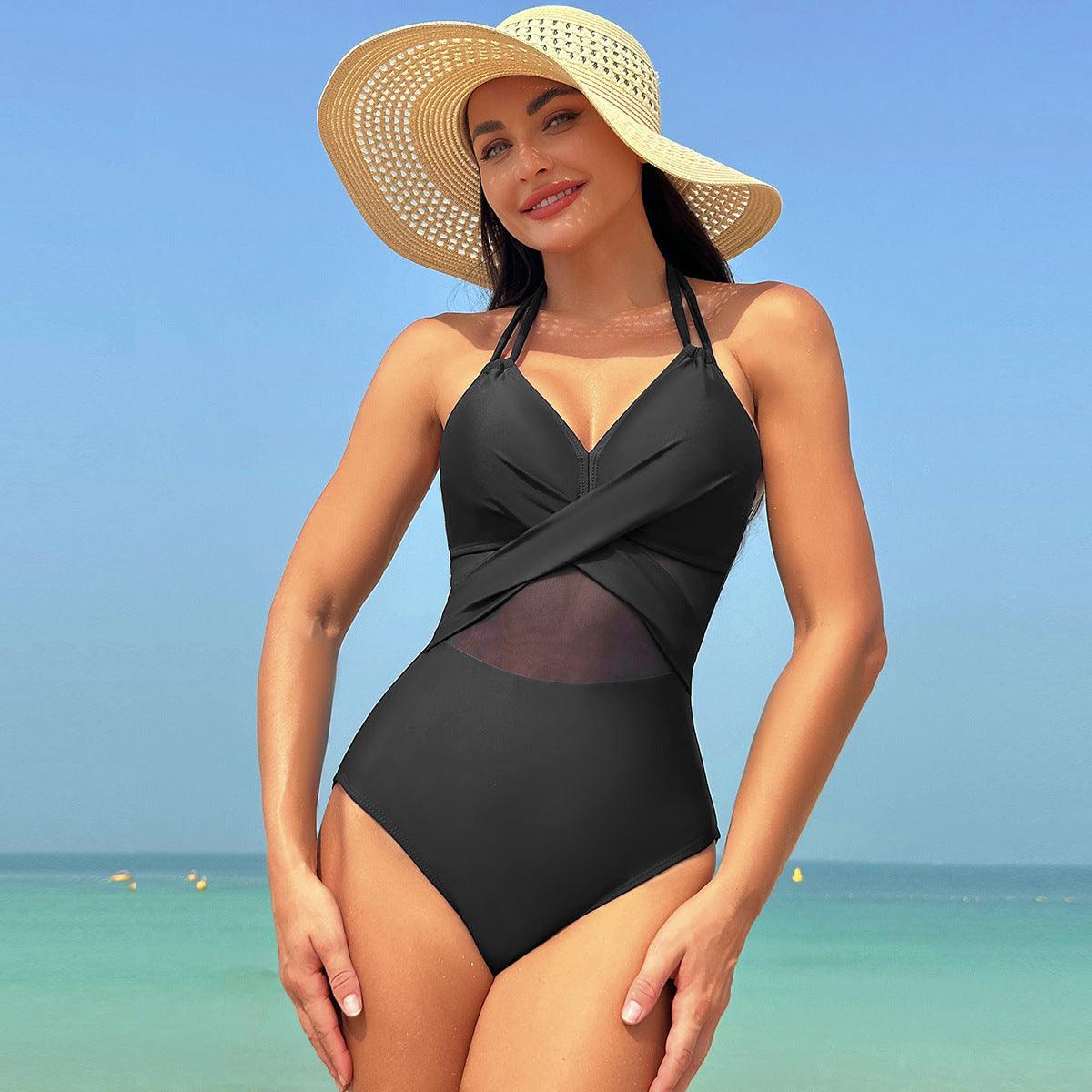 Summer Swimsuit Cross-strap Design™ 😍| High quality Comfortable ⭐⭐⭐⭐⭐ - Aspire Shop