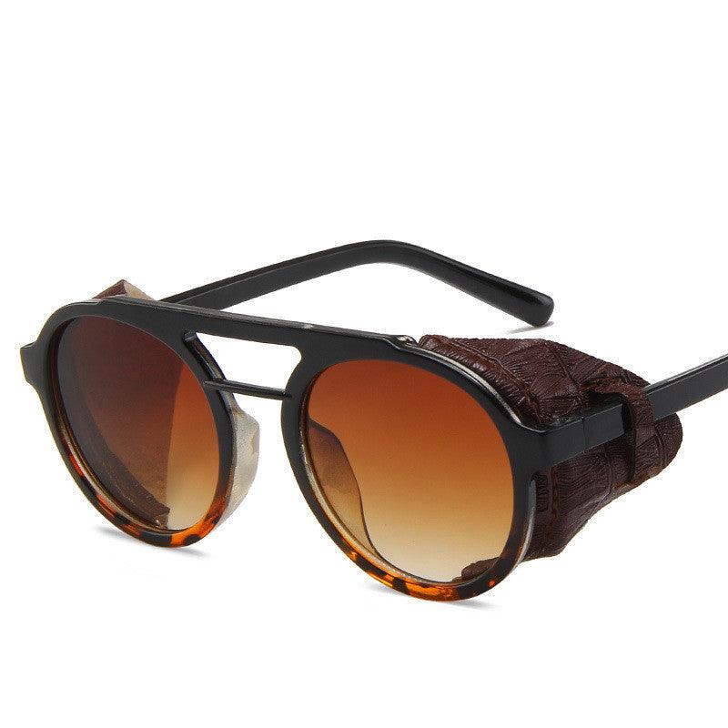 Windproof big frame sunglasses steampunk sunglasses - Aspire Shop