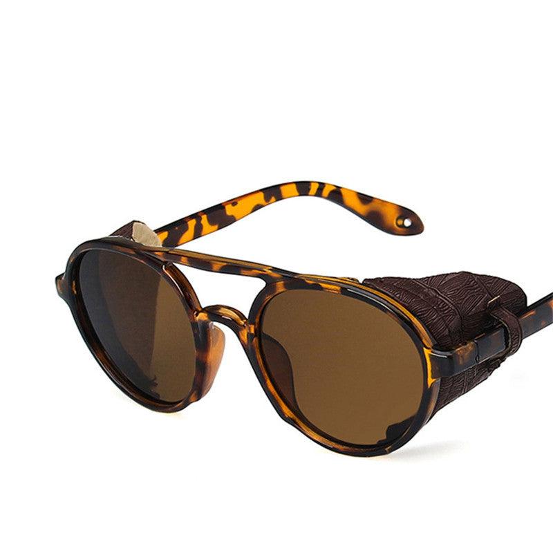 Windproof big frame sunglasses steampunk sunglasses - Aspire Shop