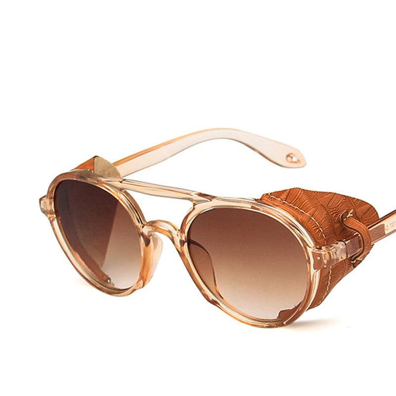 Windproof big frame sunglasses steampunk sunglasses - Aspire Shop